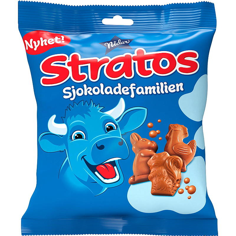 Famiglia di cioccolato Nidar Stratos 140 g