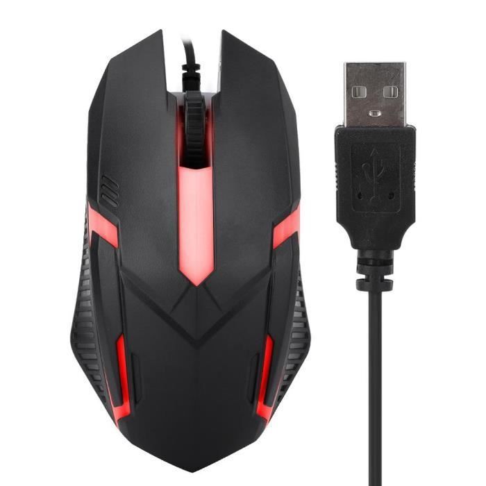 Atyhao MS11 Wired Mouse 1600DPI Backlit Wired USB Mouse Ergonomic Gaming Laptop Mouse