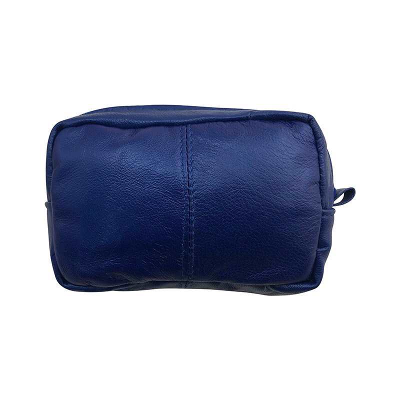Portafoglio da donna originale, nuovo, con portachiavi, in vera pelle di pecora, porta carte e documenti, mini portamonete alla moda con cerniera.