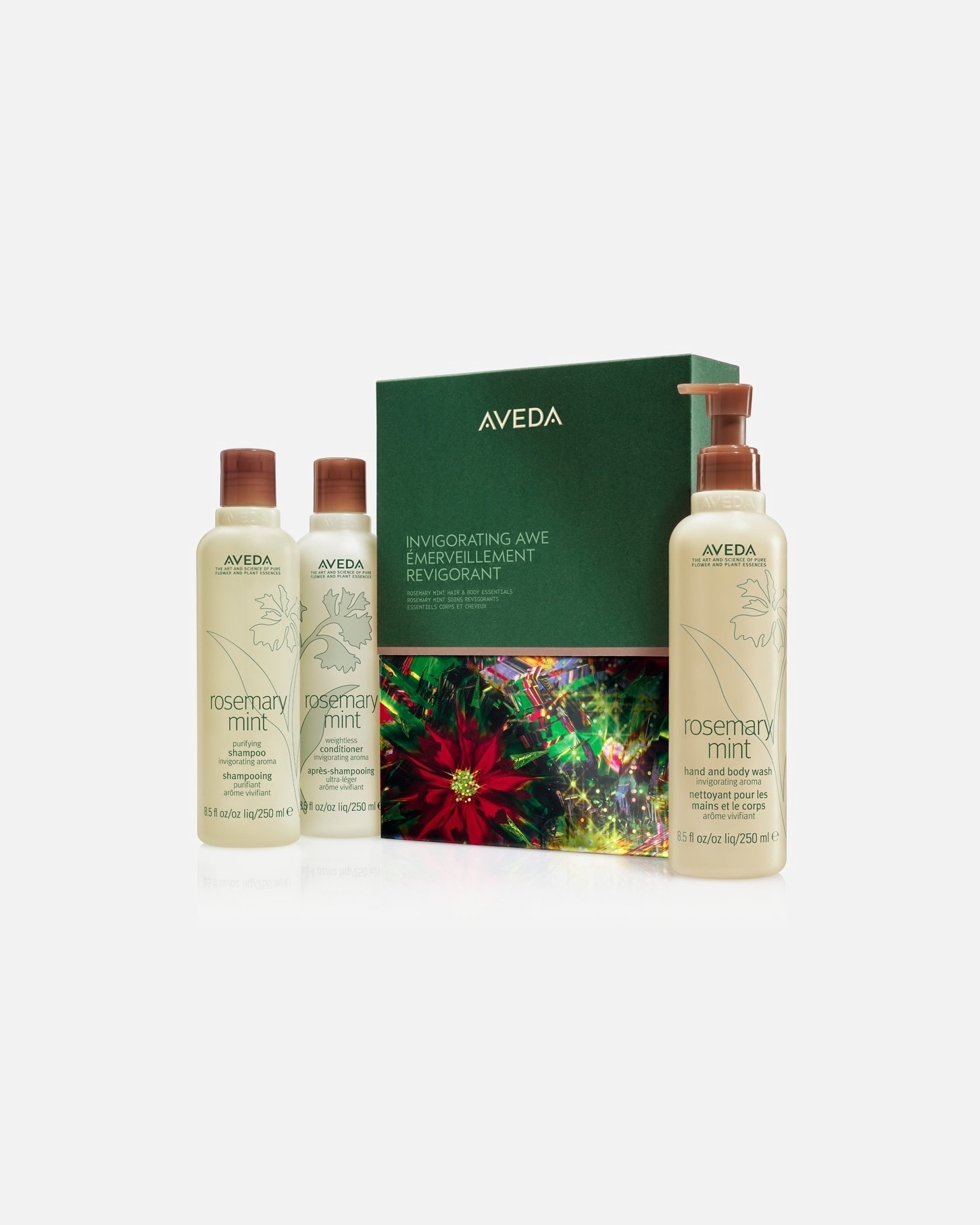 Aveda matu kopšanas komplekts rozmarīna un piparmētru atsvaidzinošam svaigumam - 1 gab.