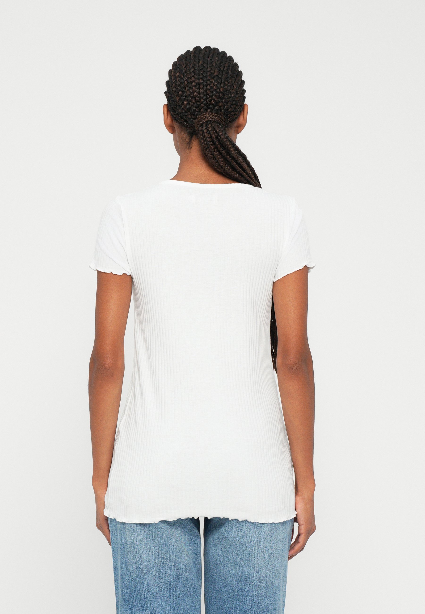 ONLY MATERNITY OLMEMMA 2 PACK - T-skjorte - black/white