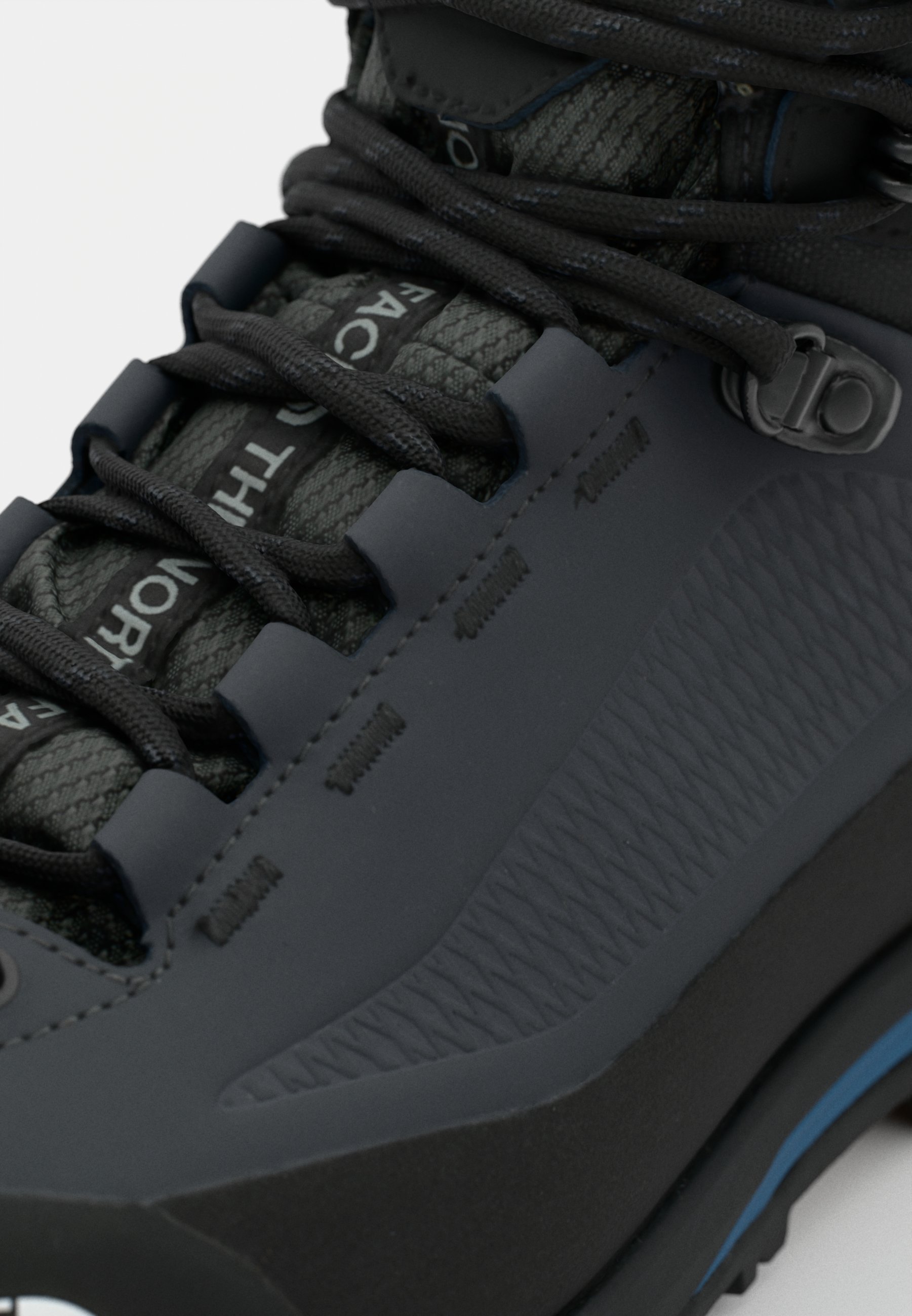 The North Face M VERTO ALPINE MID GORE TEX - Scarpe da montagna - grigio asfalto/nero TNF
