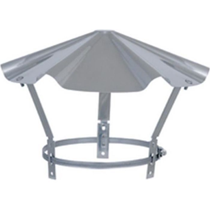 Sombrero chino Isotip-joncoux de acero inoxidable n A3 180 a 250 mm ref 037103