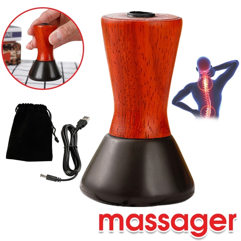 New Electric Gua Sha Massager Natural Stone Heating GuaSha Scraping Back Neck Face Massage Relaxing Muscles Skin Lift Care Tool