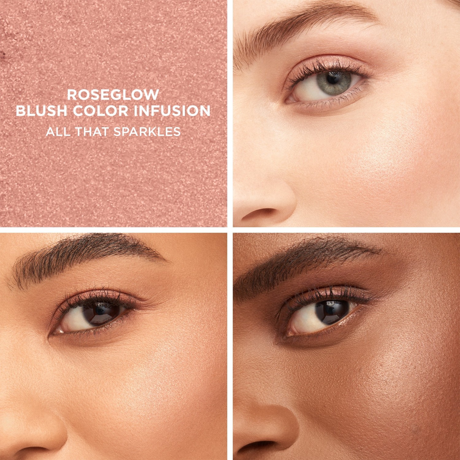 Laura Mercier Rouge ROSEGLOW skaistalai, spalvų užpilas, 6 g