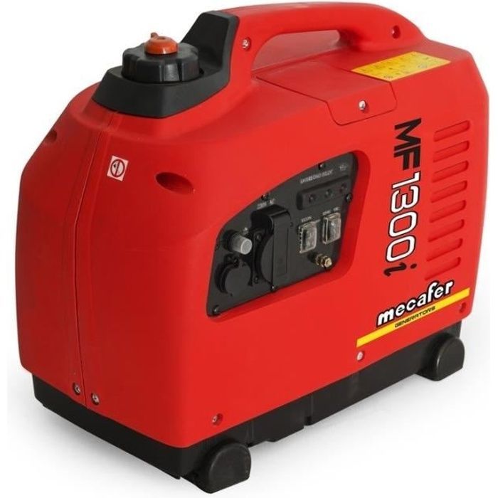 Gerador inversor MECAFER MF1300I de 1300 W