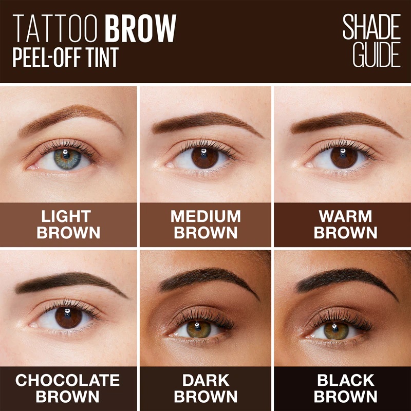 Maybelline New York Tattoo Brow poltrajna barva za obrvi v gelu