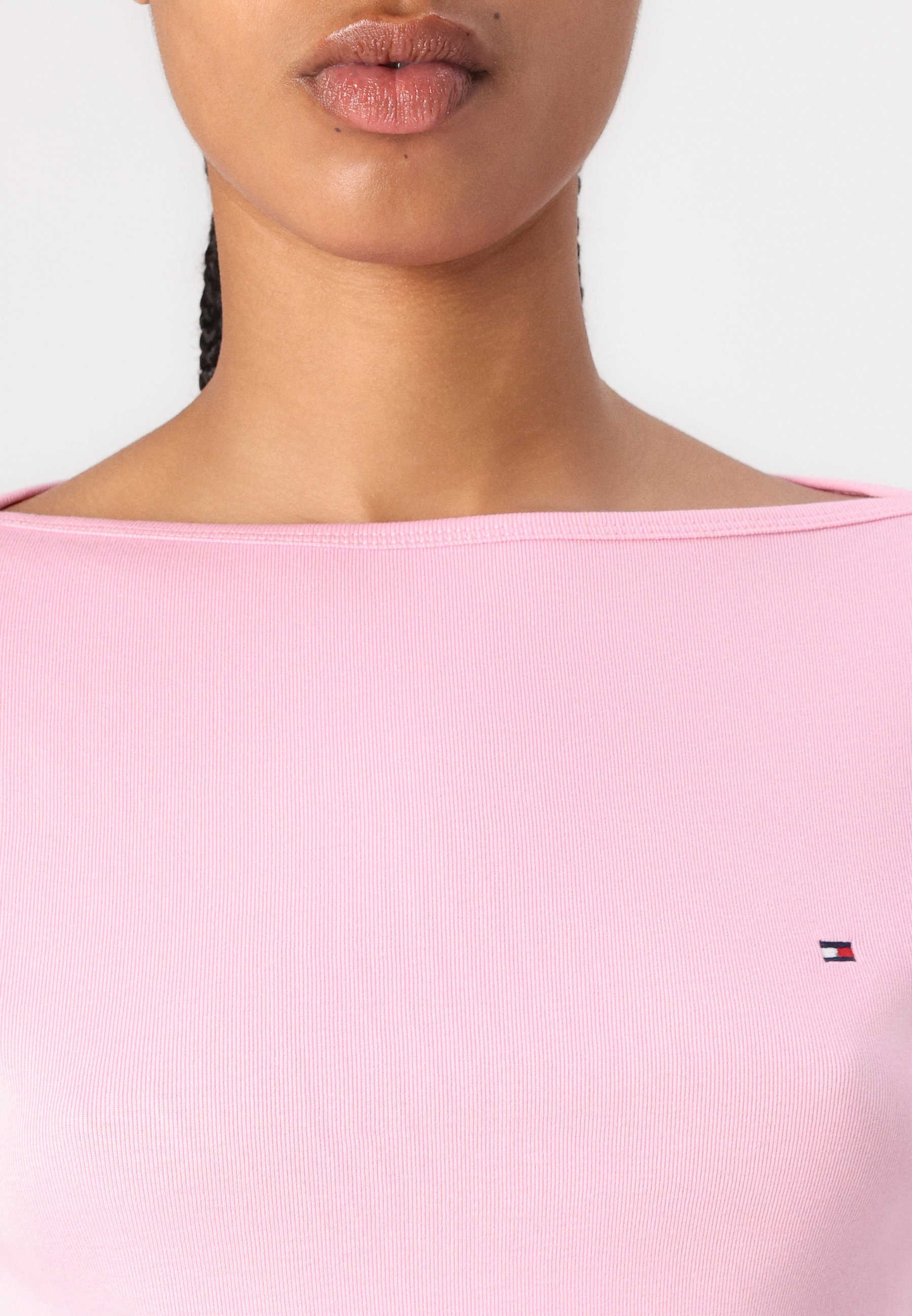 Tommy Hilfiger NEW CODY SLIM BOAT - Langarmshirt - klassisches Rosa
