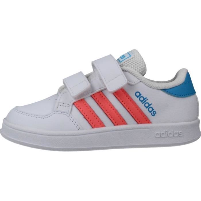 Basket Enfant Fille - ADIDAS 117146 - Rose - Lacets - Synthétique