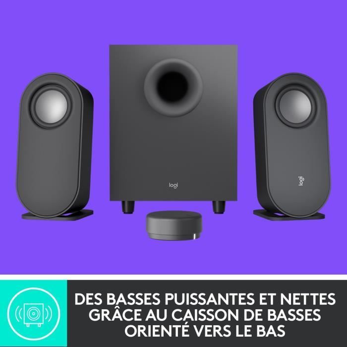 Altavoz inalámbrico para PC - Logitech - Z407 - Negro