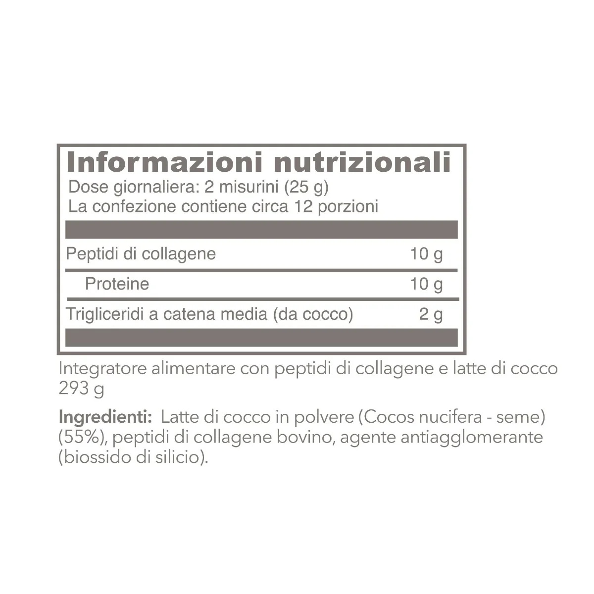 VITAL PROTEINS Vital Proteins Collageencrème 293 g Kokossmaak