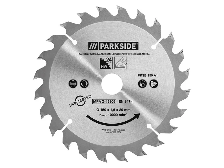 Lâmina de serra circular PARKSIDE®, 150 mm