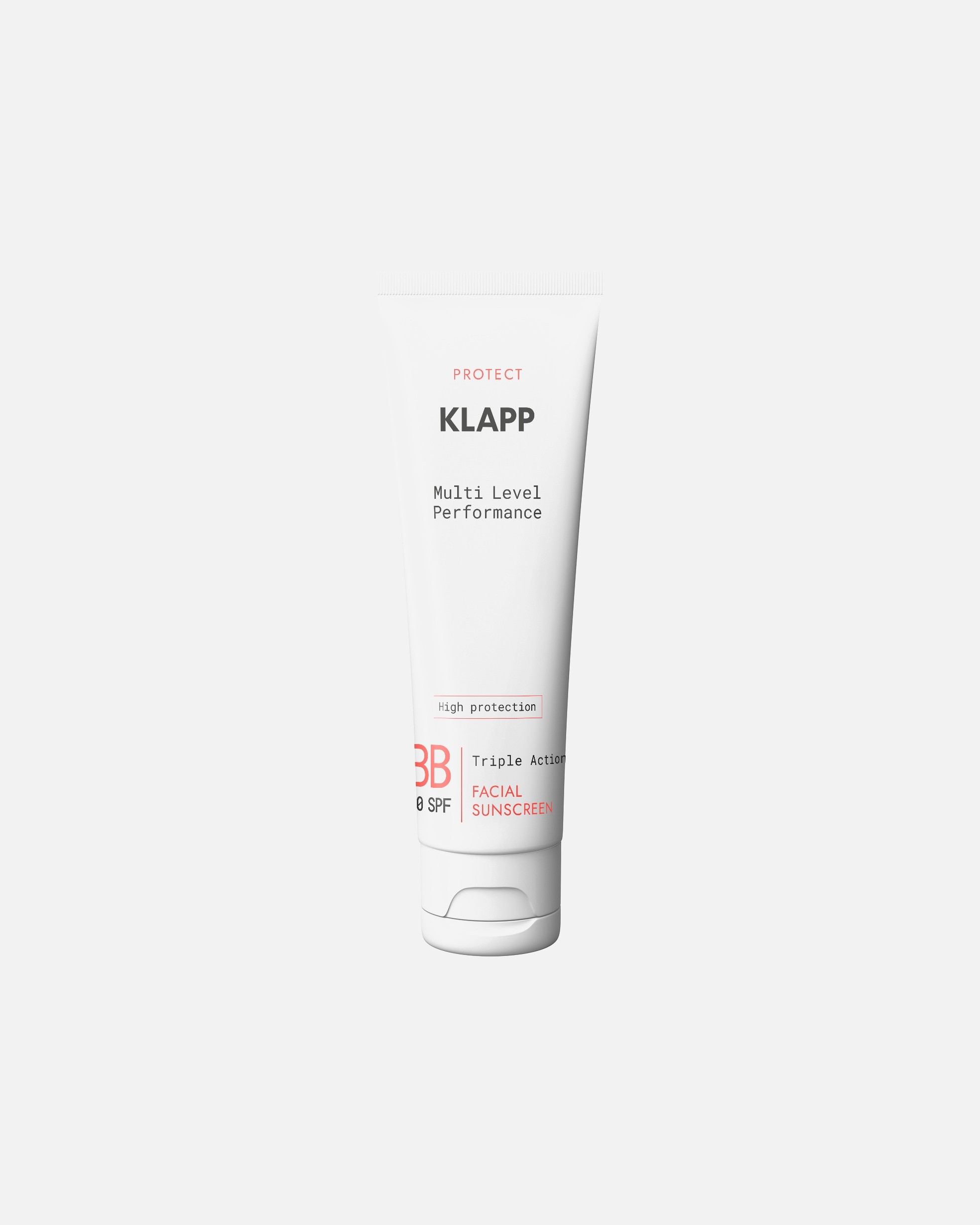 Klapp Multi-Level Performance trojno delujoča krema za sončenje obraza BB SPF 50 - 50 ml