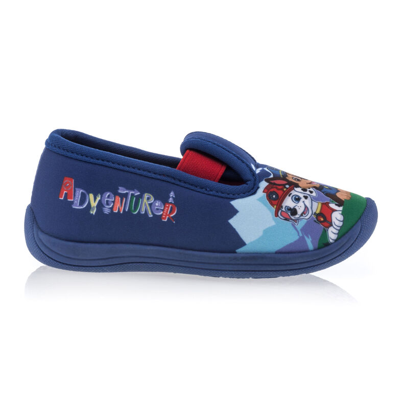 Pantuflas azules para niño