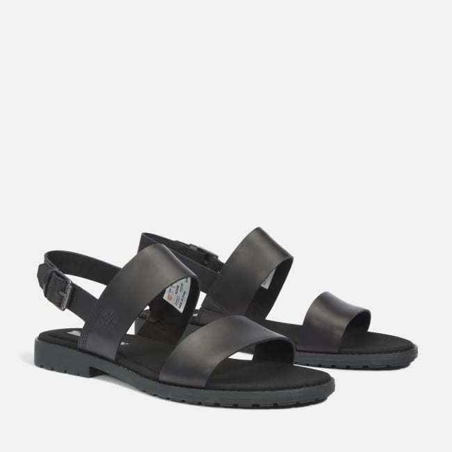 Sandalo a Doppia Fascia Chicago Riverside da                Donna in colore nero