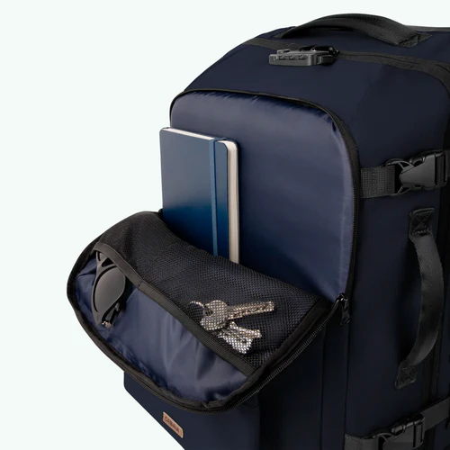 Cabaia Valise souple 2 roues small Reykjavik bleu marine