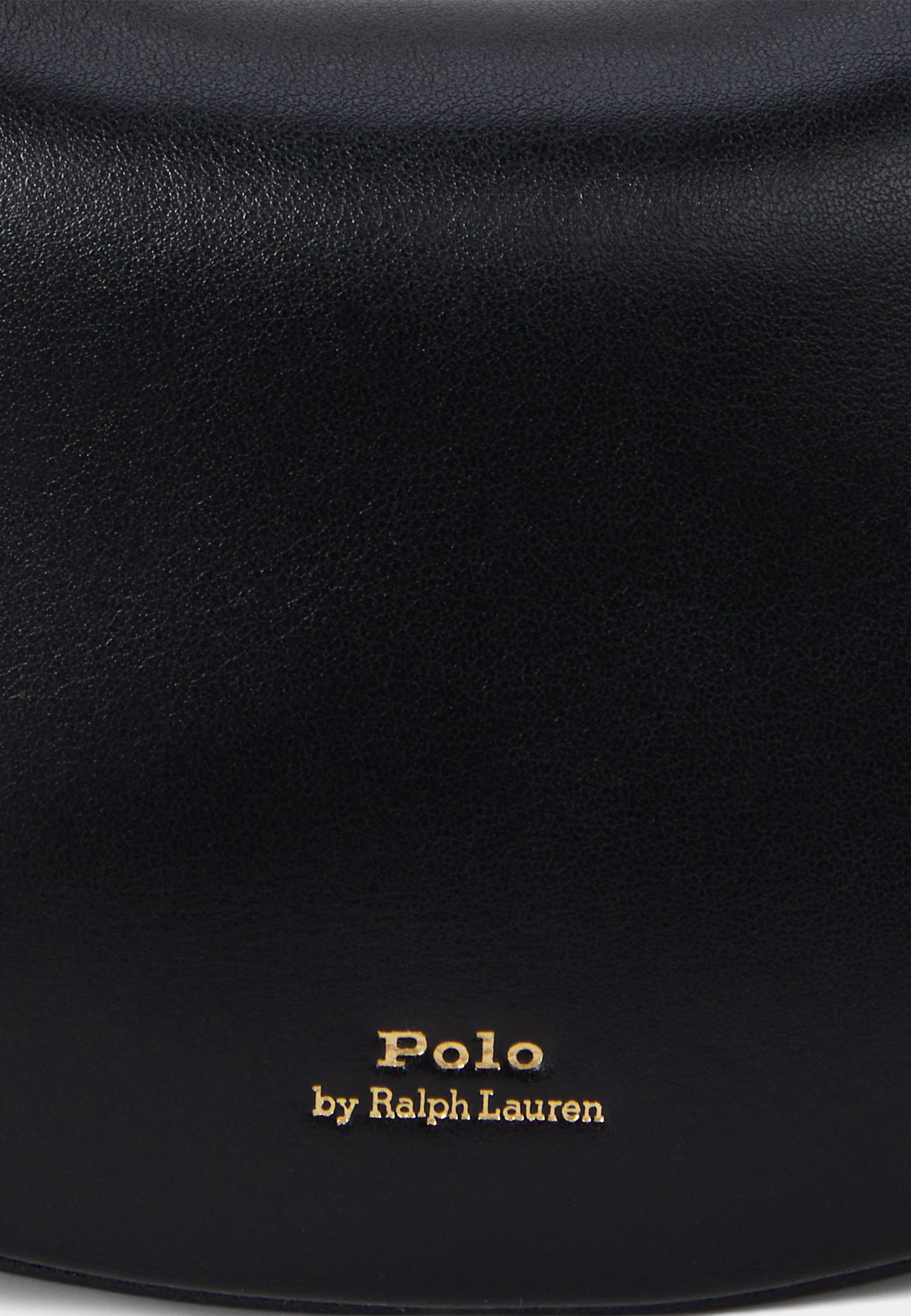 Polo Ralph Lauren POLO ID LEREN MINI TAS MET KETTING - Handtas - zwart