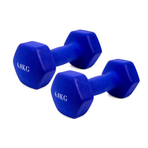  6 kg rutschfeste Hanteln