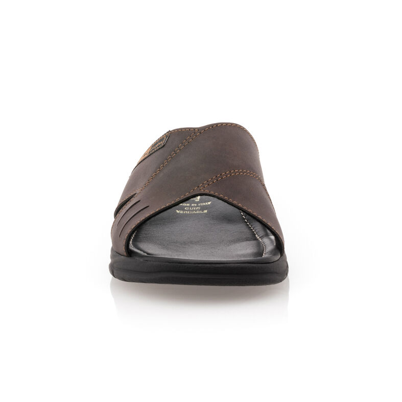  Brune sandaler / sko med åpen tå for menn