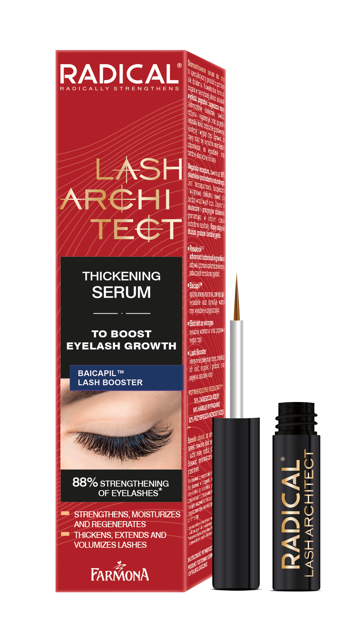 Sérum na zahusťovanie mihalníc Radical Lash Architect Maskara