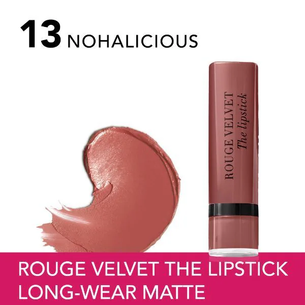 Rtěnka Bourjois Rouge Velvet The Lipstick odstín 13 Nohalicious