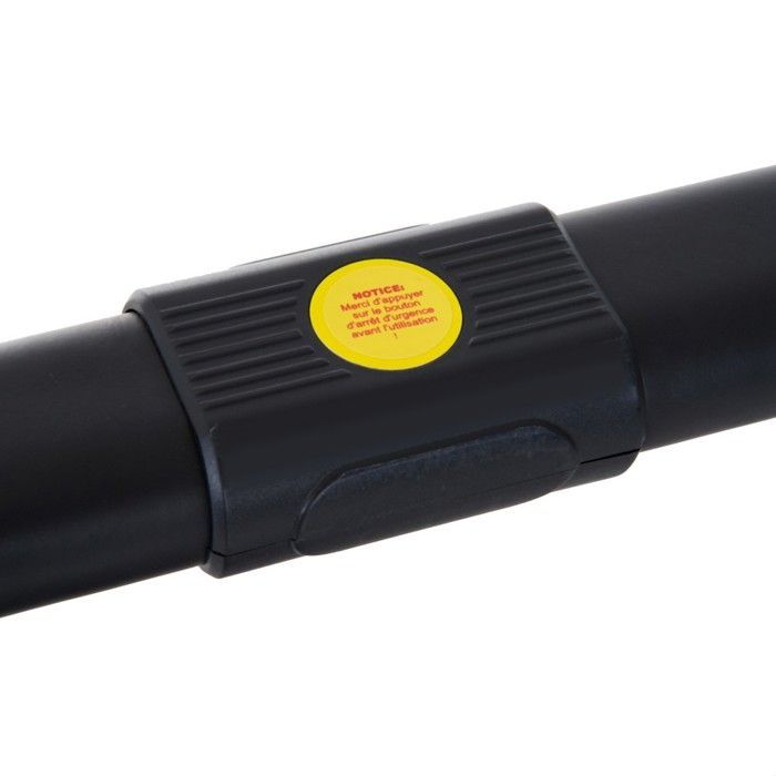Opvouwbare elektrische loopband - LCD-scherm - Fitnesssnelheid 1-6 km/u - Zwart - Stevig stalen frame - 105x56x108,5 cm - Compact