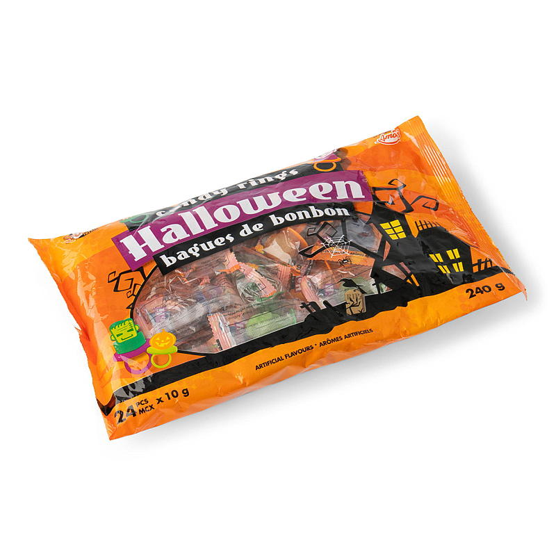 KnallGodt Anillo de Halloween con amor 24 piezas 240 g