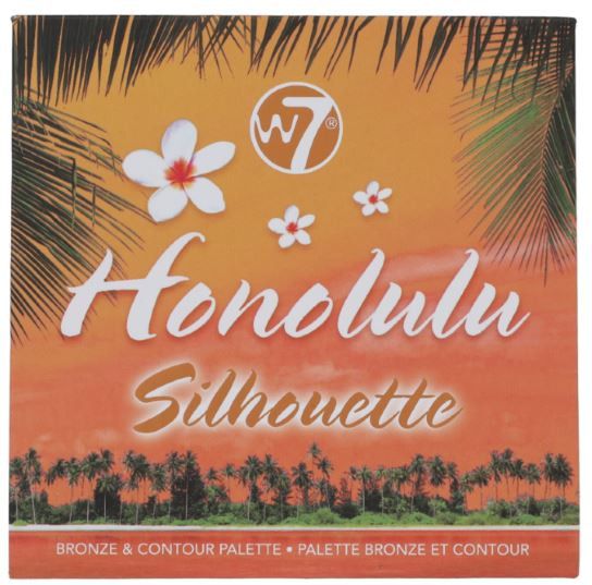 Silhouette Honolulu bronzera un kontūru palete Sejas bronzeri