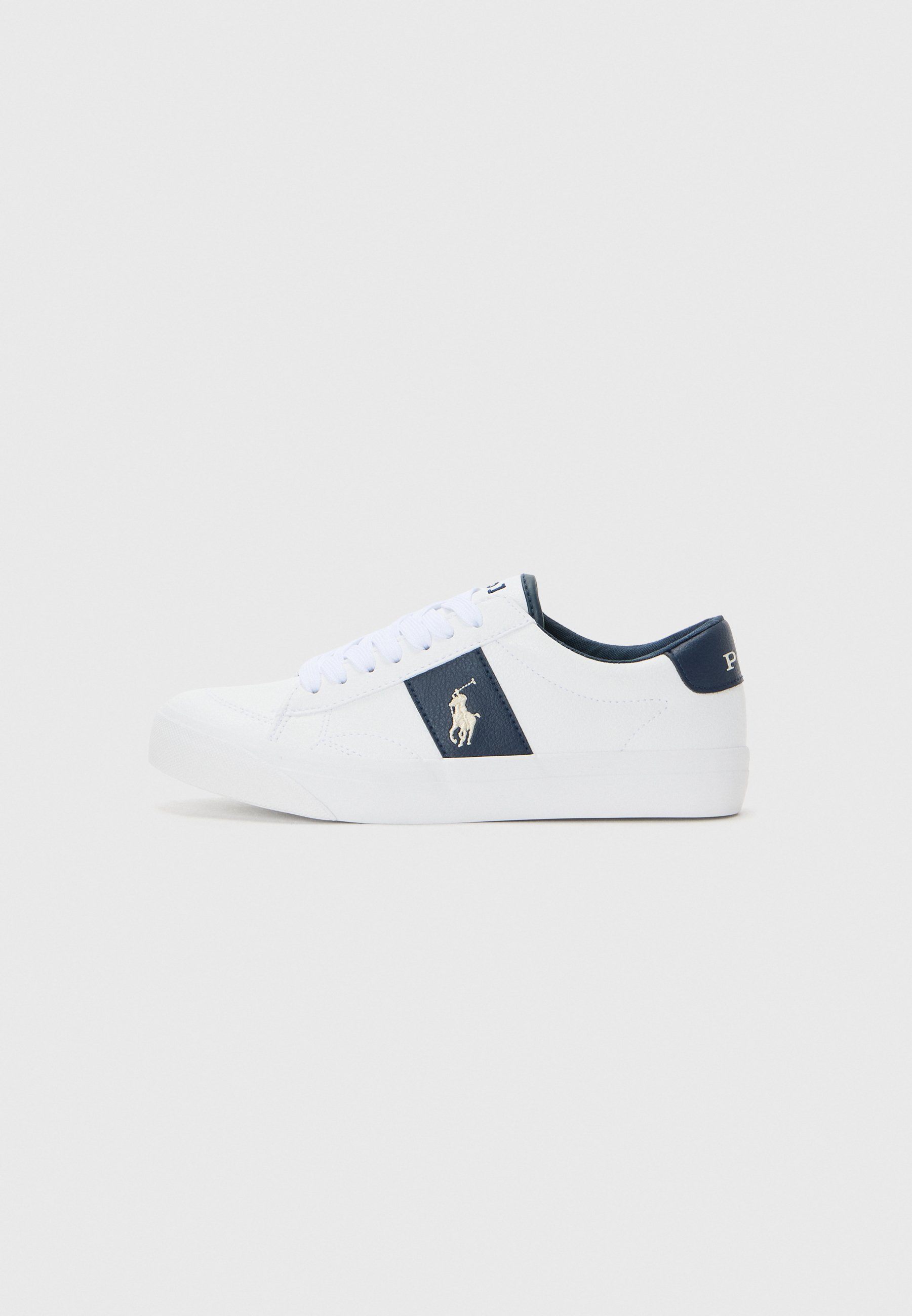 Polo Ralph Lauren RYLEY UNISEX - Sneakers - wit/marineblauw