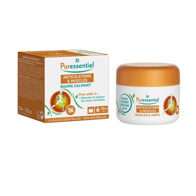 Puressentiel Nivelten ja lihasten rauhoittava balsami 30 ml