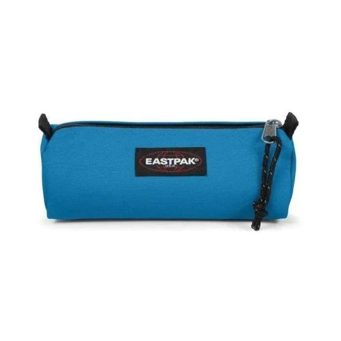 EASTPAK - Mochila acolchada Pak'r + Estuche individual para lápices Benchmark - Azul Voltaico