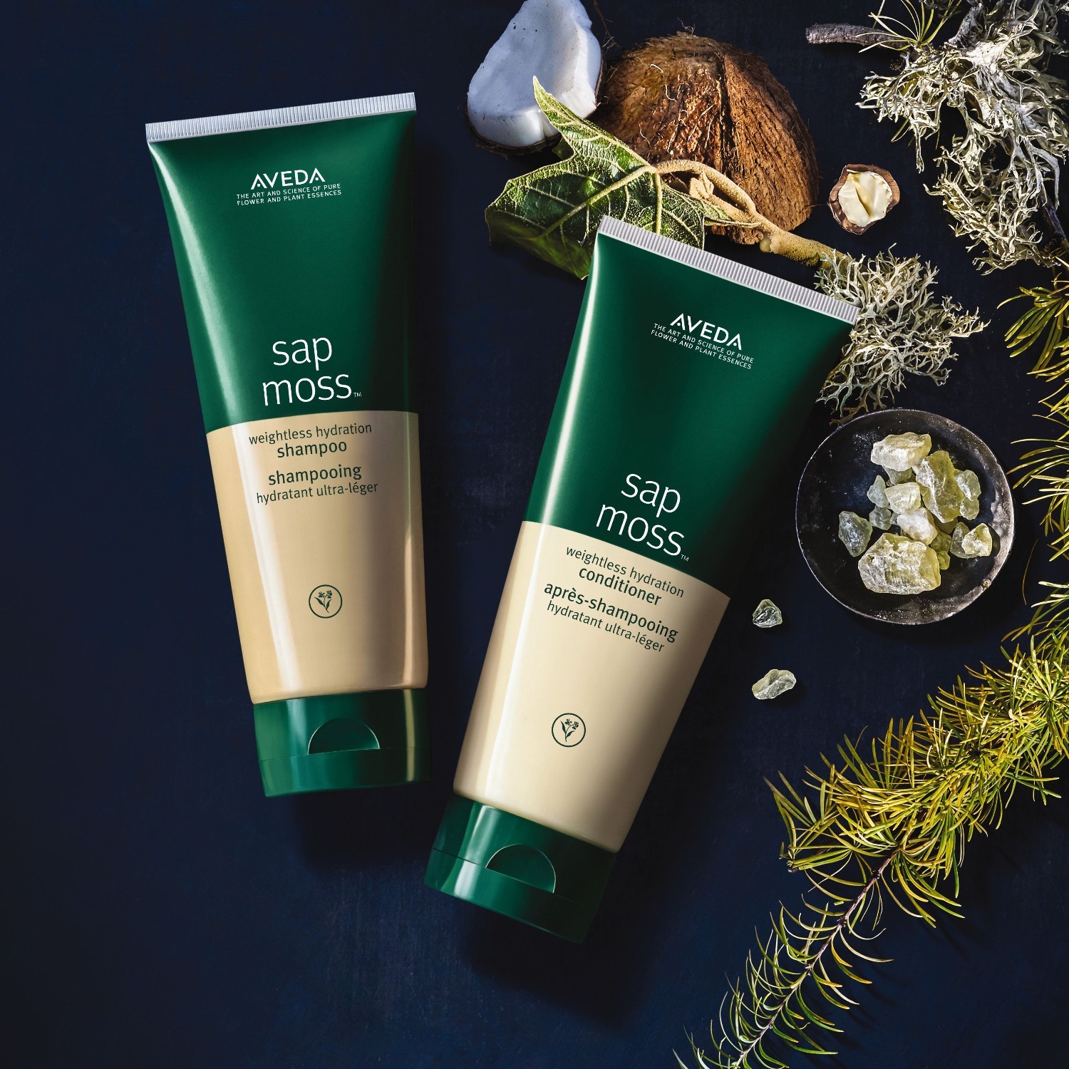 Aveda Sap Moss™ kondicionierius – lengvas drėkinamasis kondicionierius – 200 ml