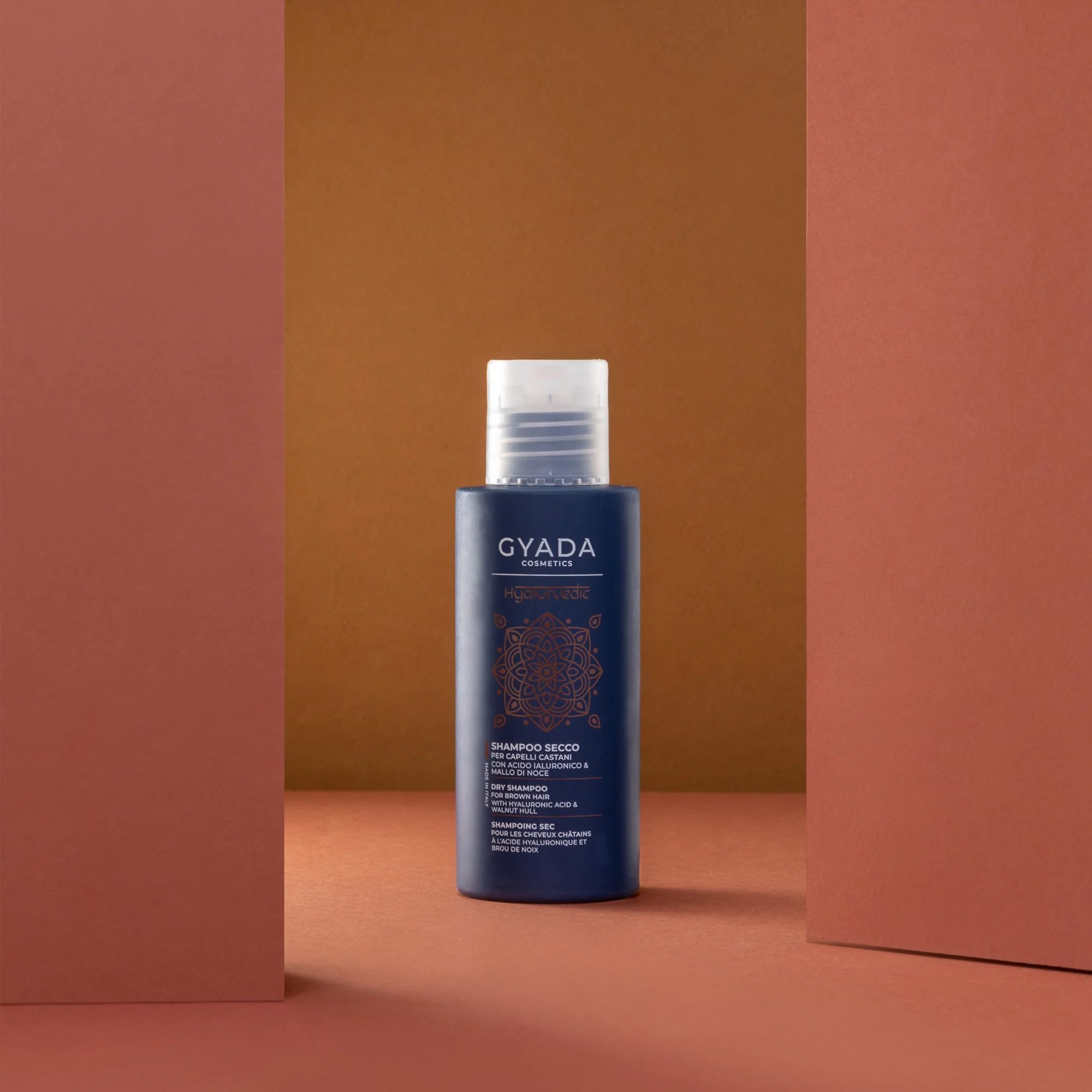 Hyalurvedic Shampoo Secco Capelli Castani - Shampoo Secco