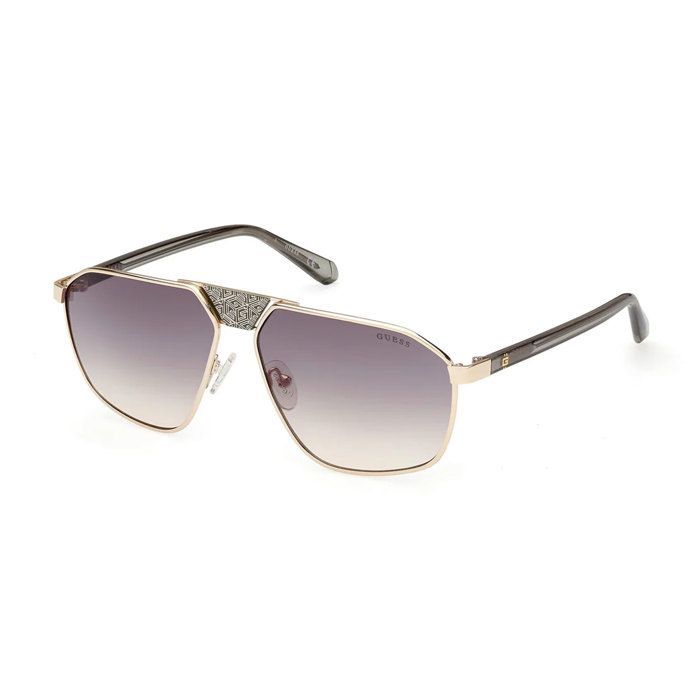Gafas de sol metálicas Guess GU00086 59/13/140 DORADO/MARRÓN para hombre GU00086