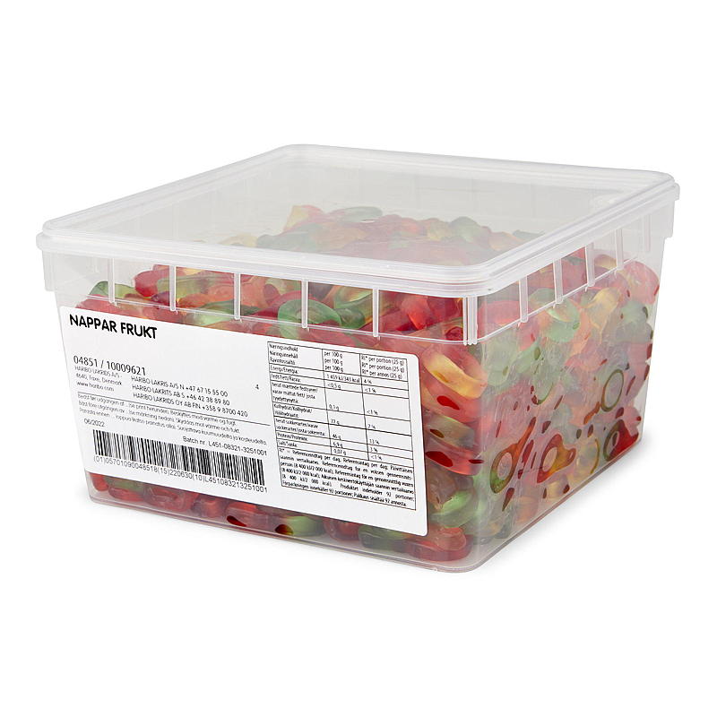 KnallGoodt Haribo fruitlolly's 2,3 kg