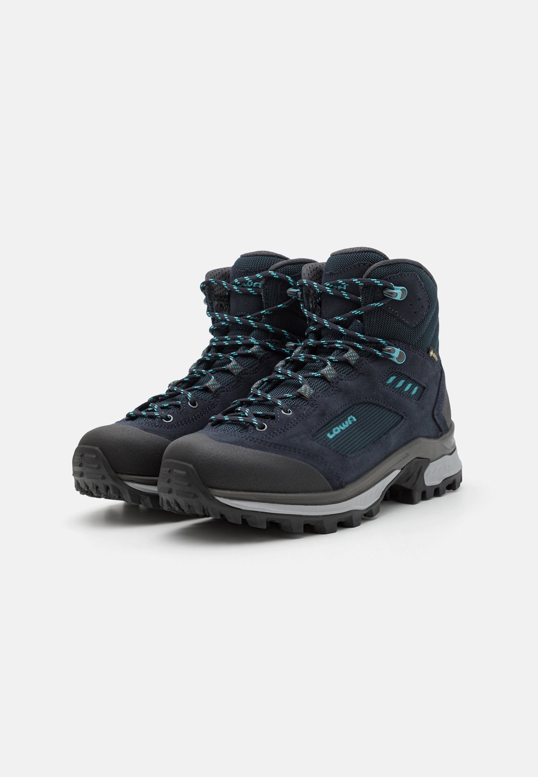 Lowa CORVARA GORE-TEX MID - Wandelschoenen - marineblauw/arctisch