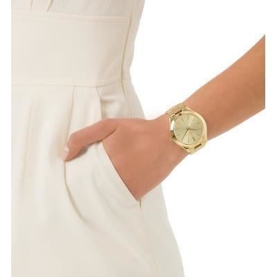 MICHAEL KORS Montre Quartz MK3179 Dorée Femme
