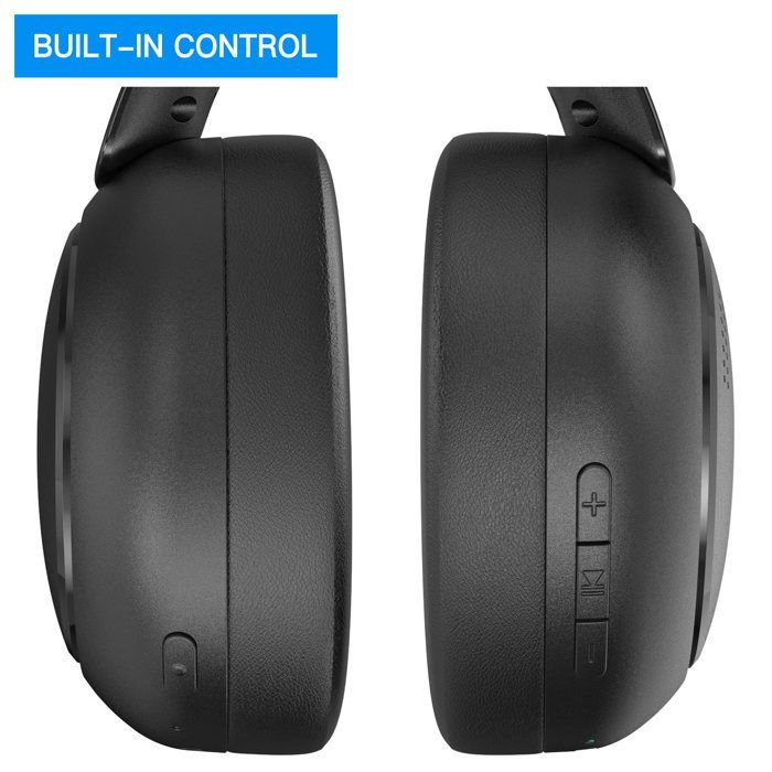 Auriculares inalámbricos Qiilu para TV para personas mayores: escucha cómoda con base de carga Bluetooth 5.3 y fácil de usar.