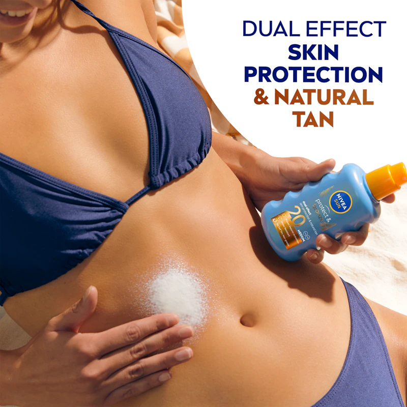 Protetor solar em spray NIVEA SUN Protect & Bronze Intensive FPS 20