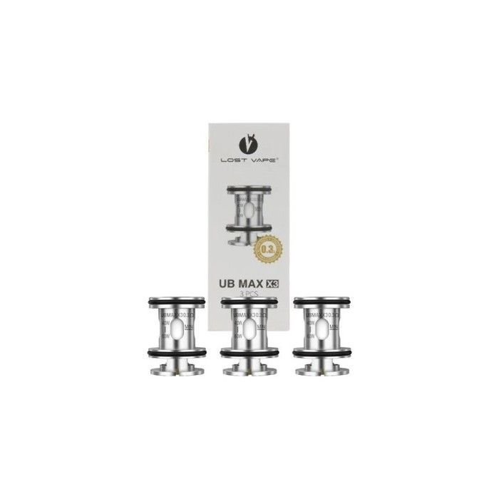 LOST VAPE - Résistances UB Max V2 0.3ohm (3pcs)