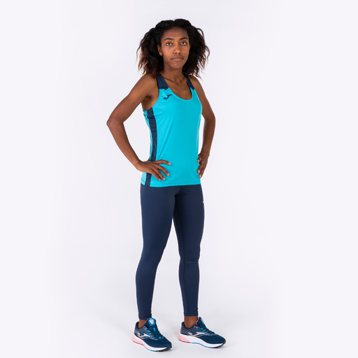  Camiseta Tirantes Joma Record Ii Turquesa Flúor Marino