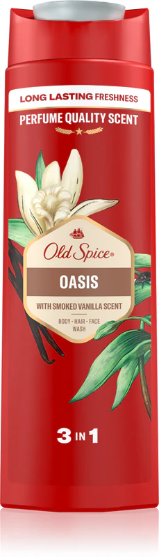 Old Spice Oasis 3-in-1 Douchegel voor Mannen