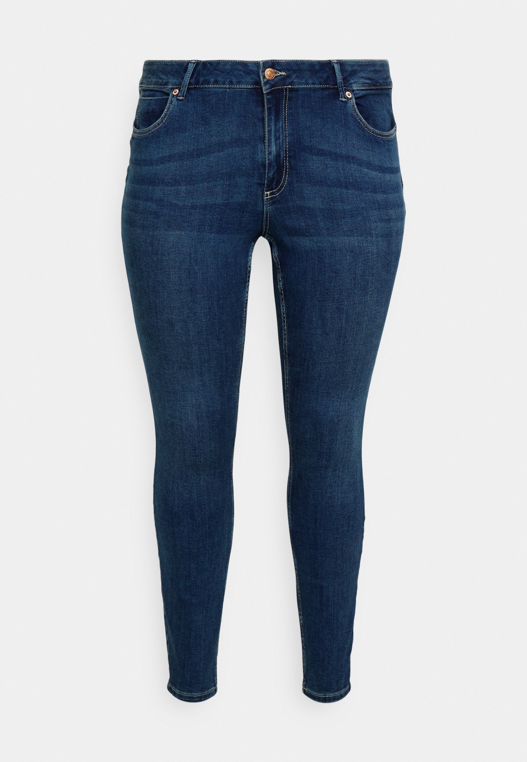 Vero Moda Curve VMSELA SHAPE - Slim fit jeans - mediumblauwe denim