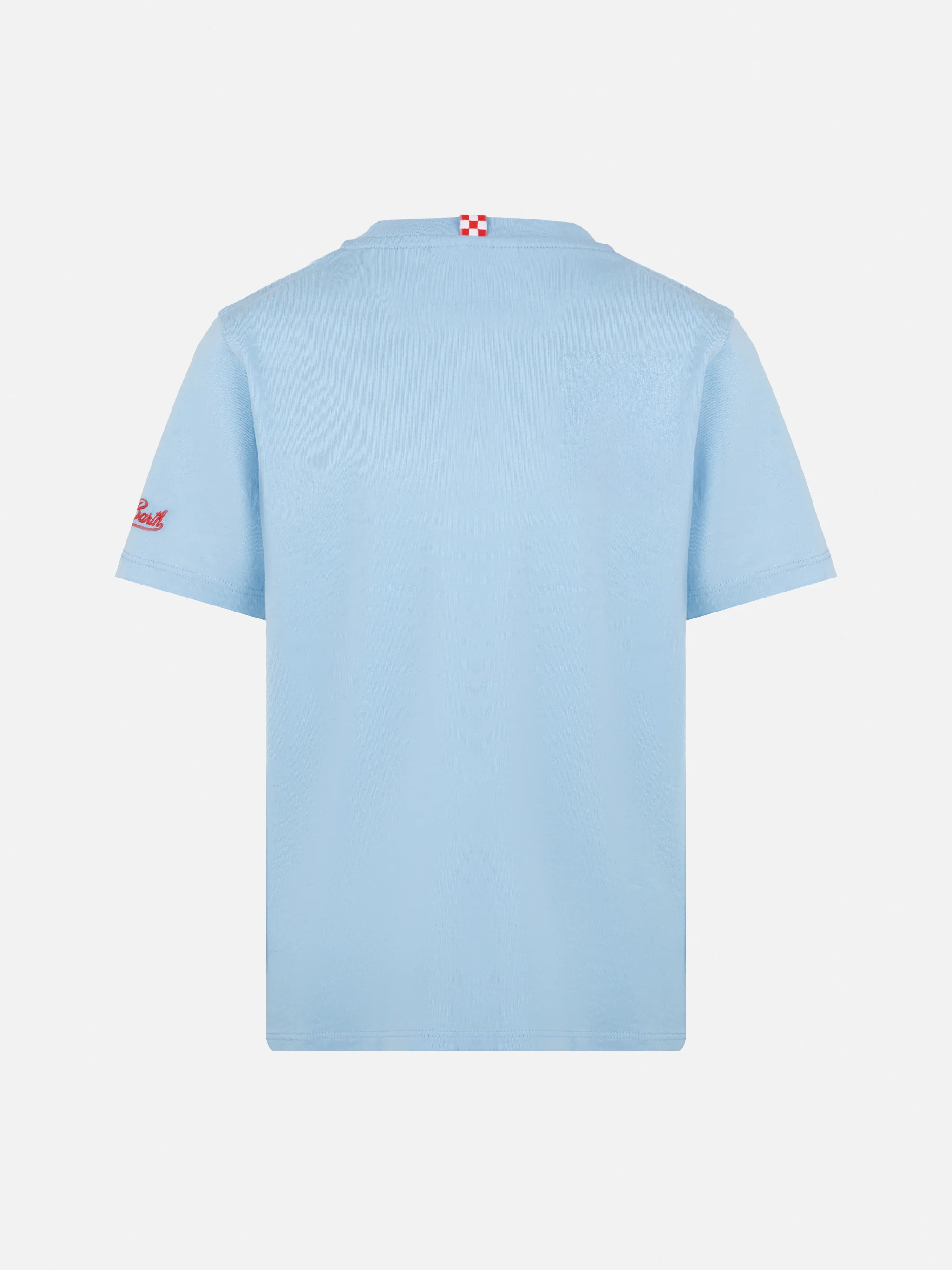 Portofino Jr T-shirt van katoenen jersey met het borduursel 