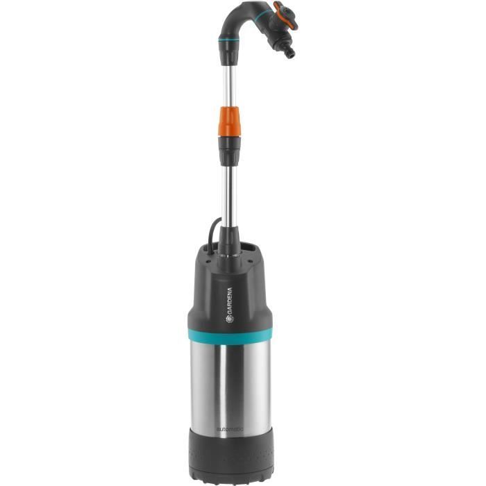 GARDENA 4700/2 Stainless Steel Automatic Rainwater Harvesting Pump - Flow Rate 4700 l/h - Pressure 2.5 bar