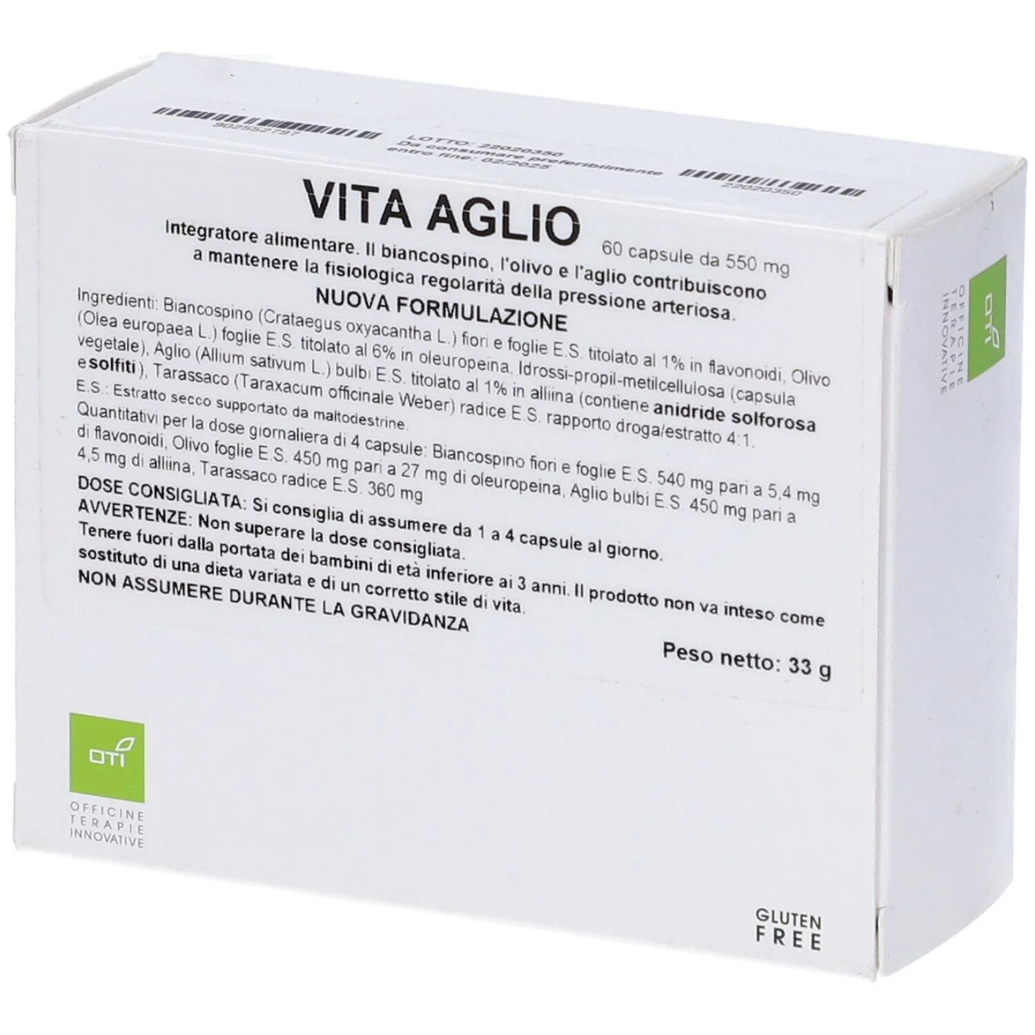 OTI Vita Oti Knoblauch 60