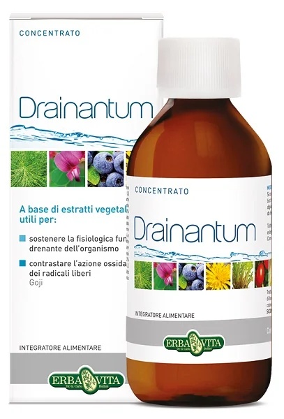 ERBA VITA Erba Vita Drainantum Concentraat 200 ml Drainantum supplement