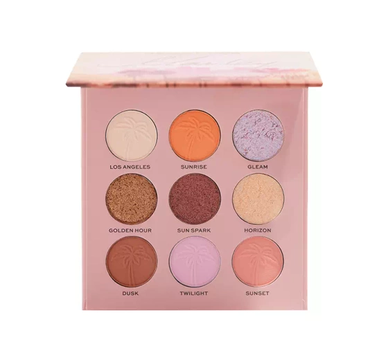 Makeup Revolution x Marley paleta cieni do powiek Hollywood Sunset 5,85g