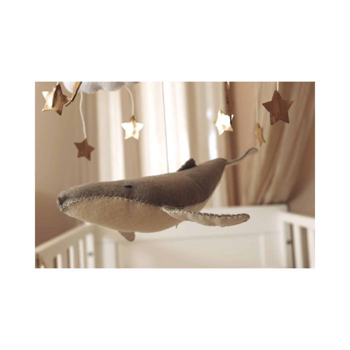 Handmade Whale Balloon Baby Mobile