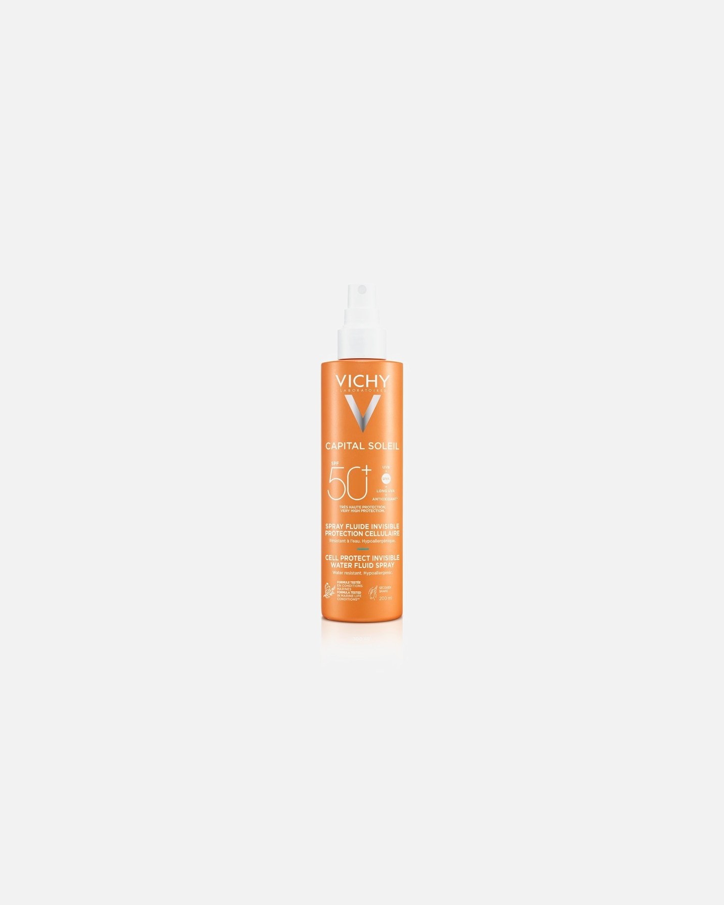 Vichy Capital Soleil Cell Protect Invisible Water Fluid Spray SPF 50+ - 200 ml